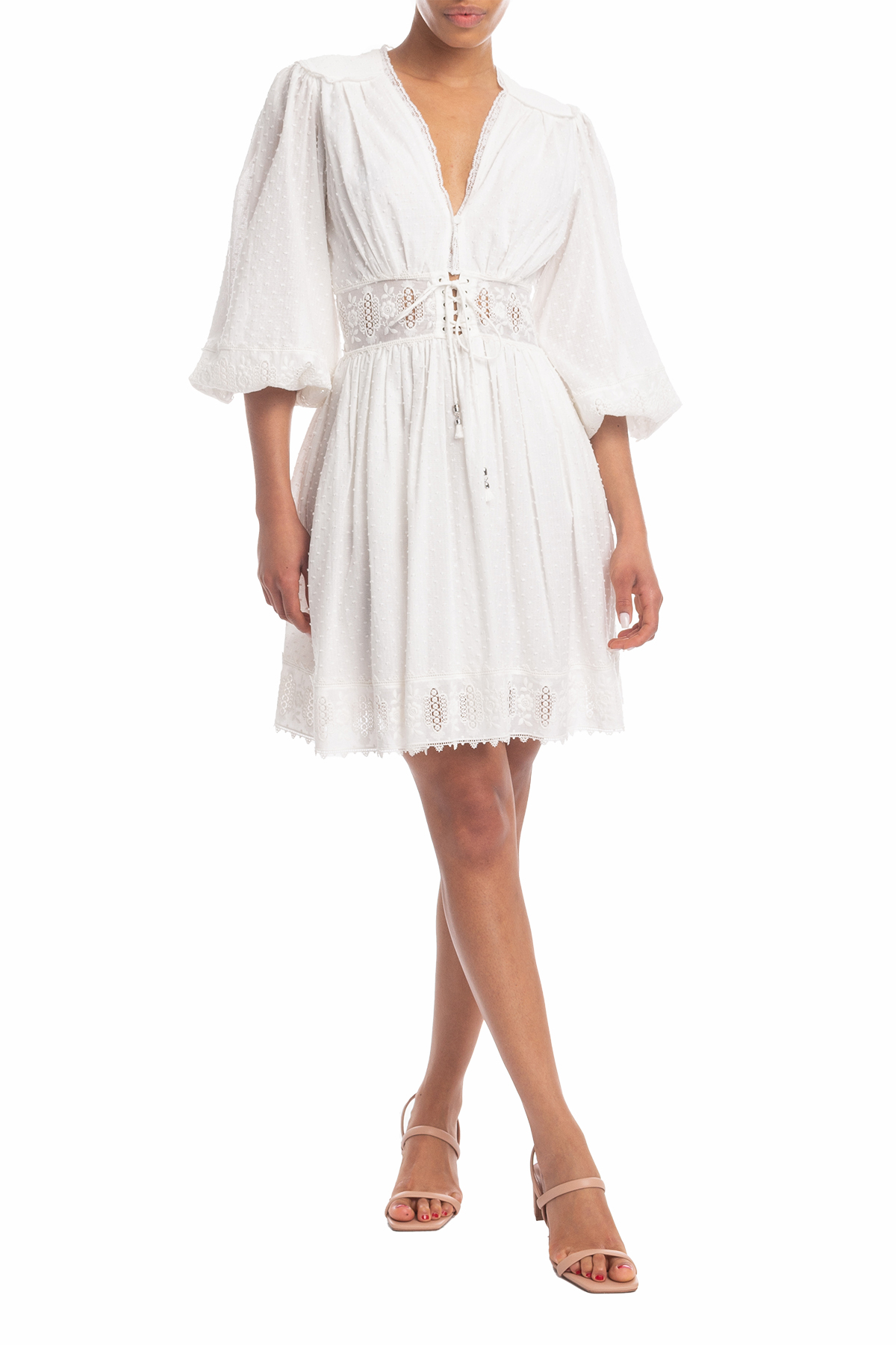Vestido Curto Branco