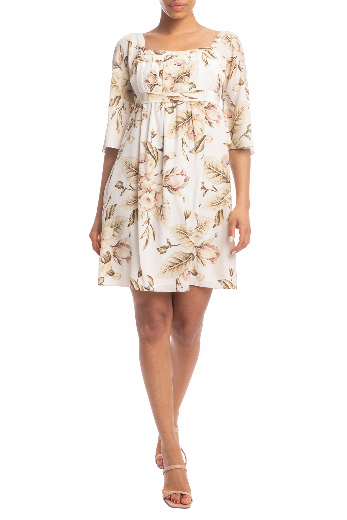 Vestido Curto Estampado