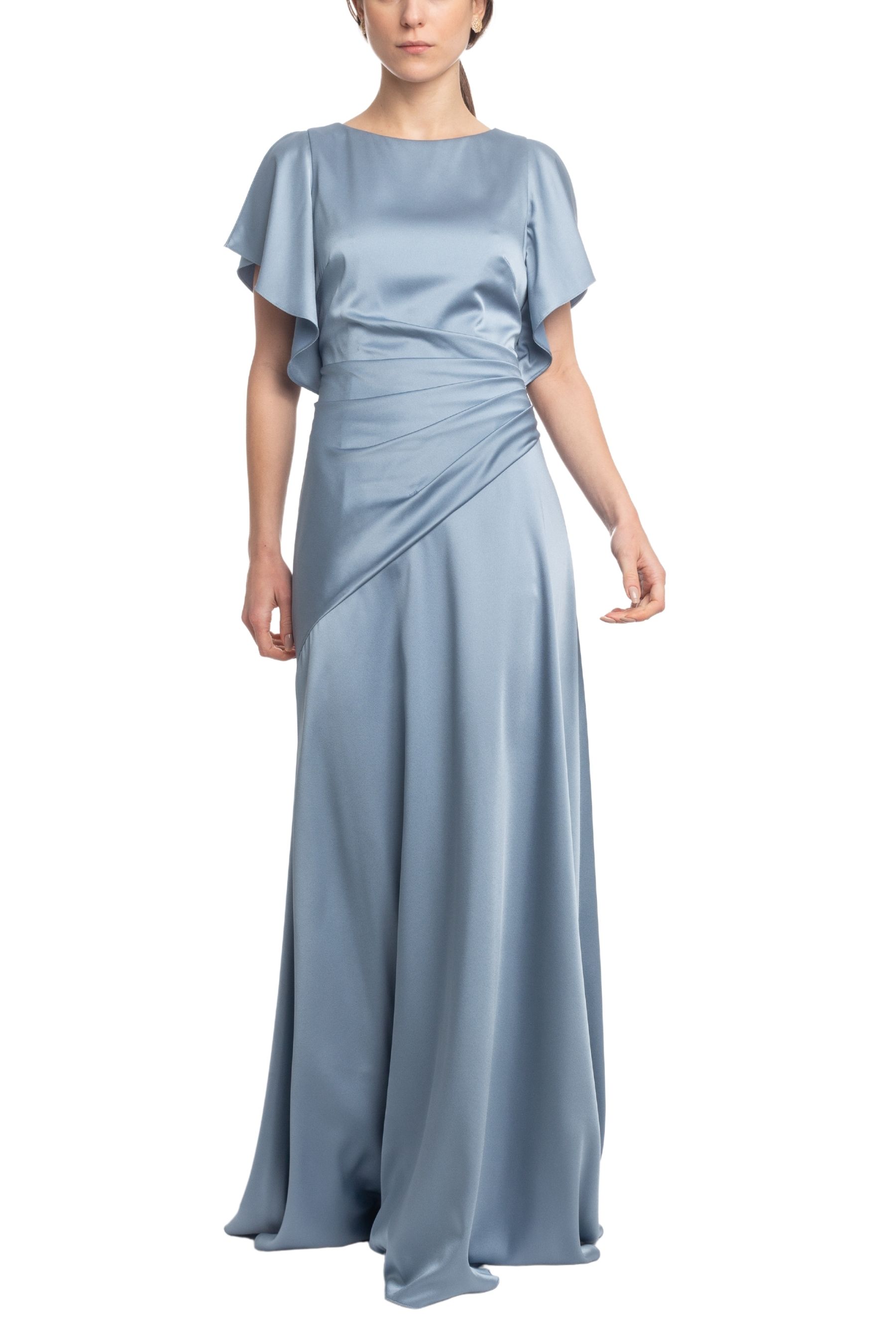 Vestido Longo MC Azul HM