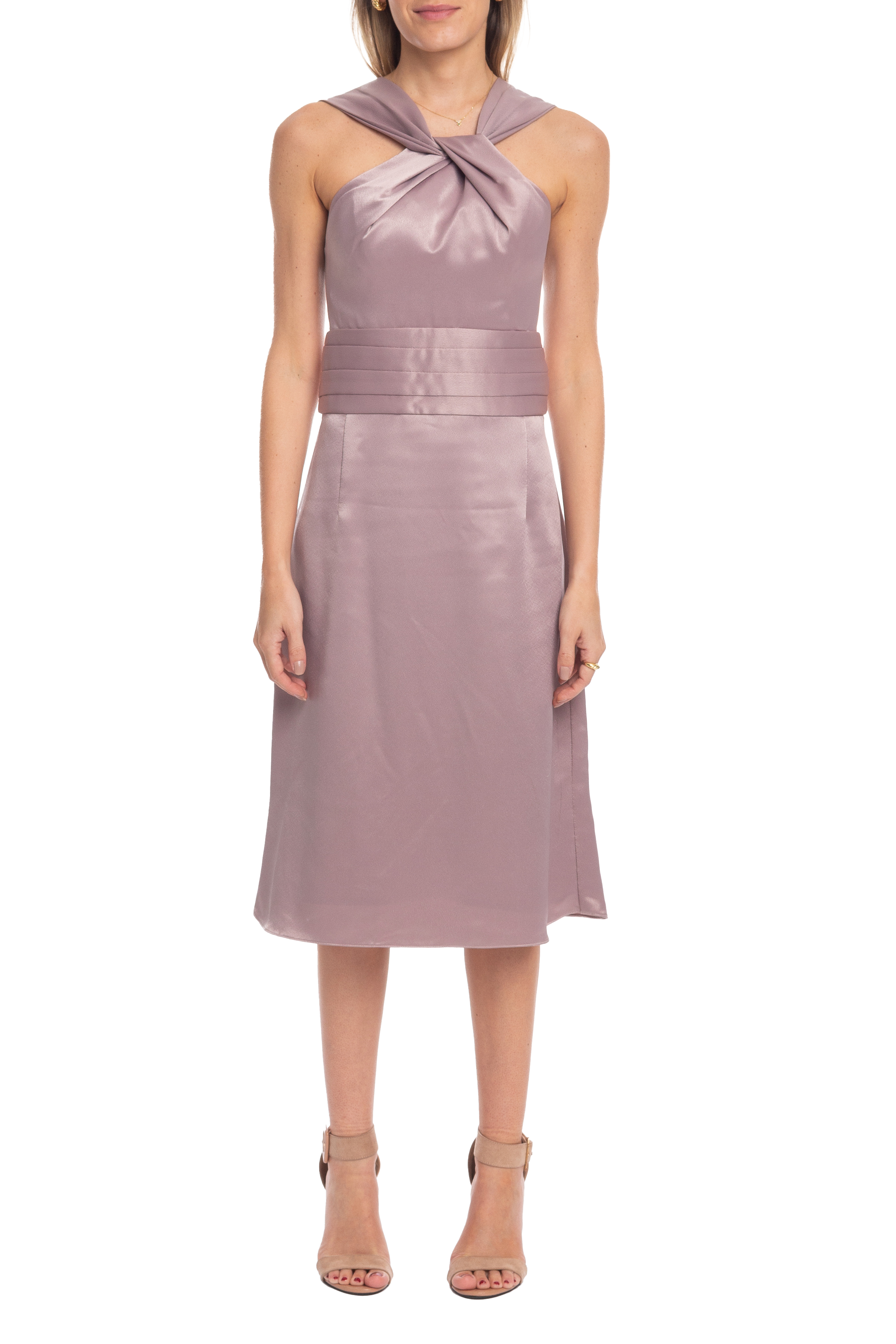 Vestido Curto Rose