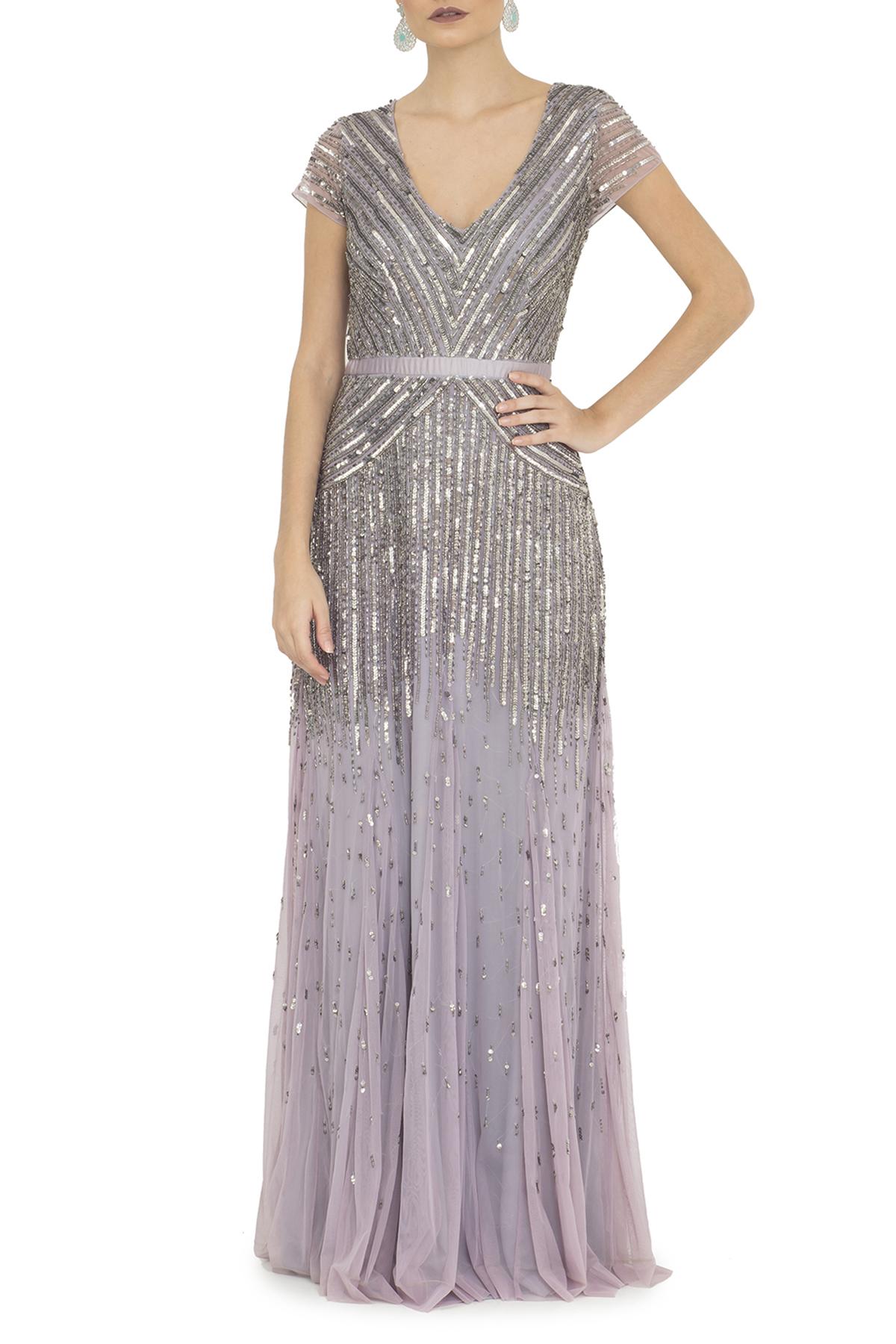 Vestido Ellaria Silver