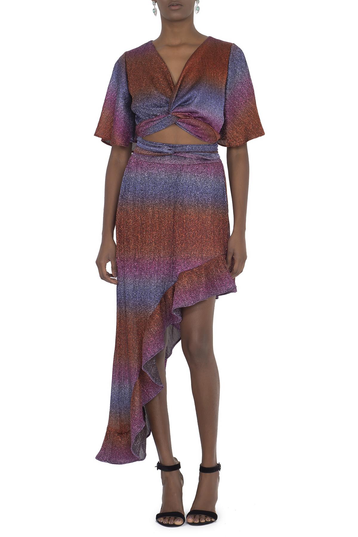 Vestido Glame Lurex