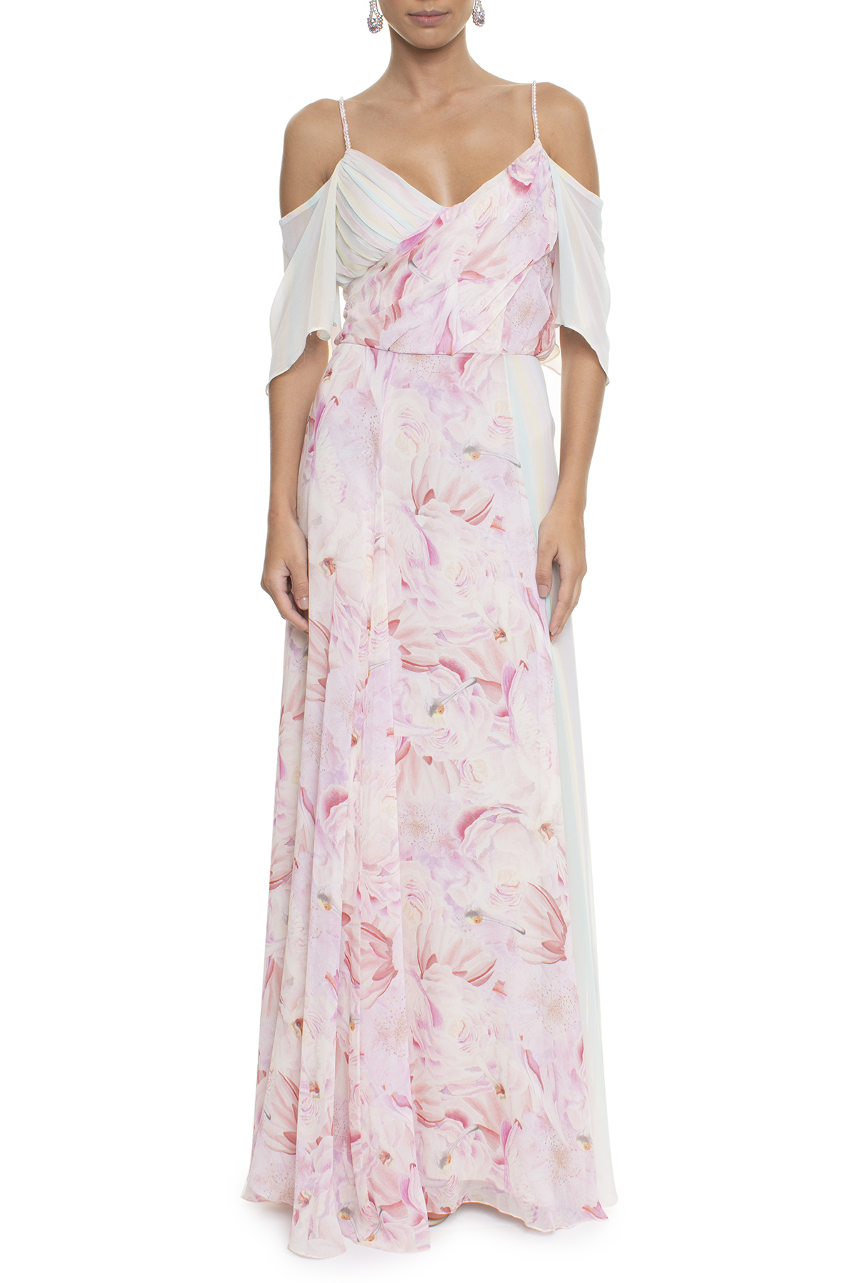 Vestido Katy Print Manga
