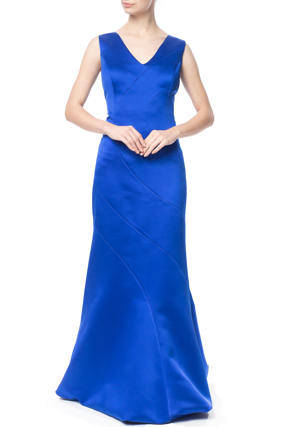 Vestido Longo Alça Azul HM