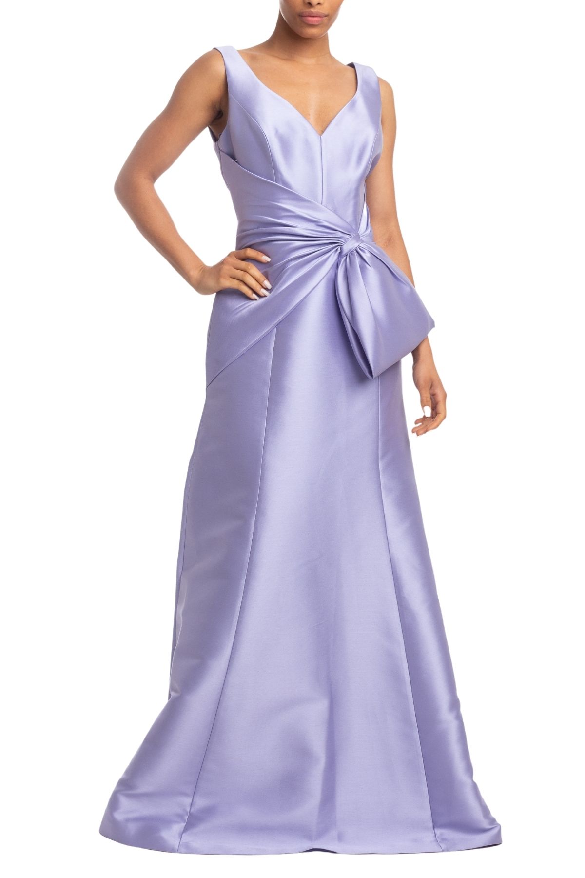 Vestido Longo Alça Lilás HM