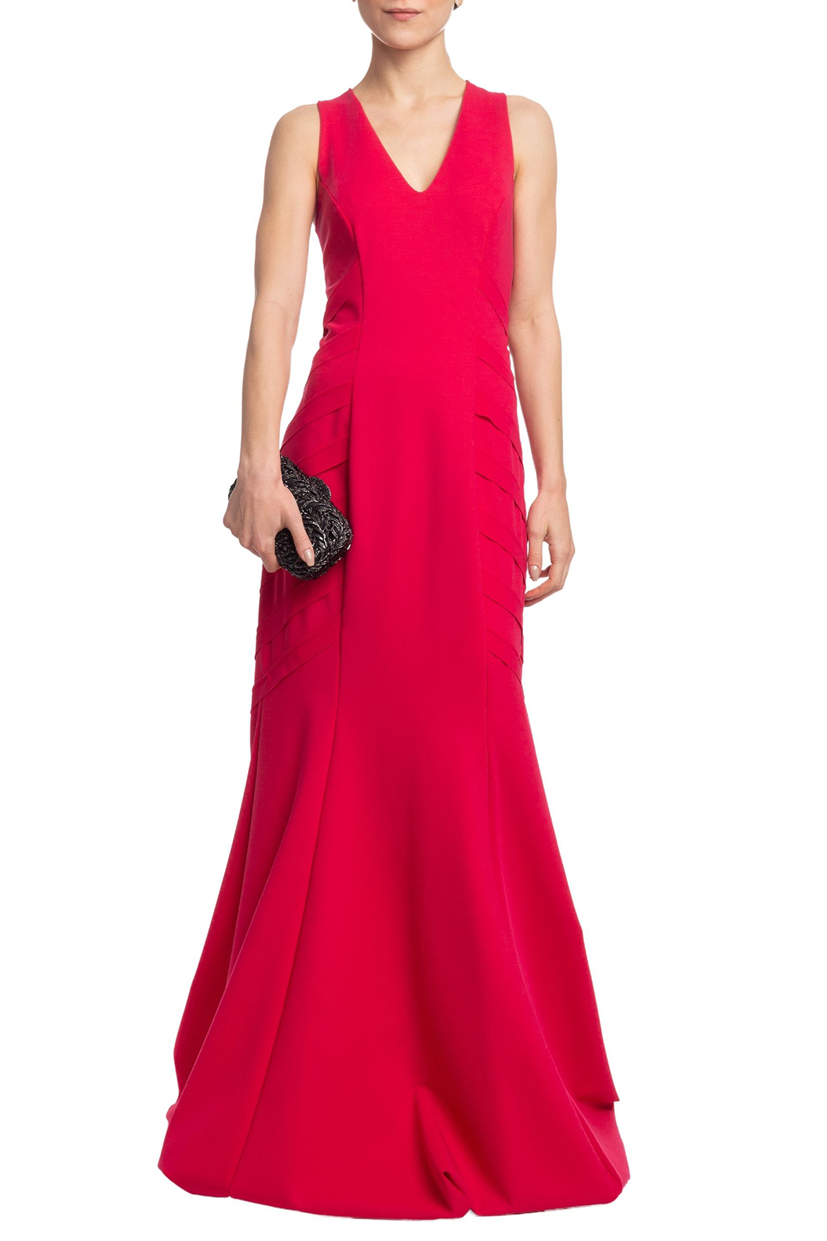Vestido Longo Alça Rosa HM