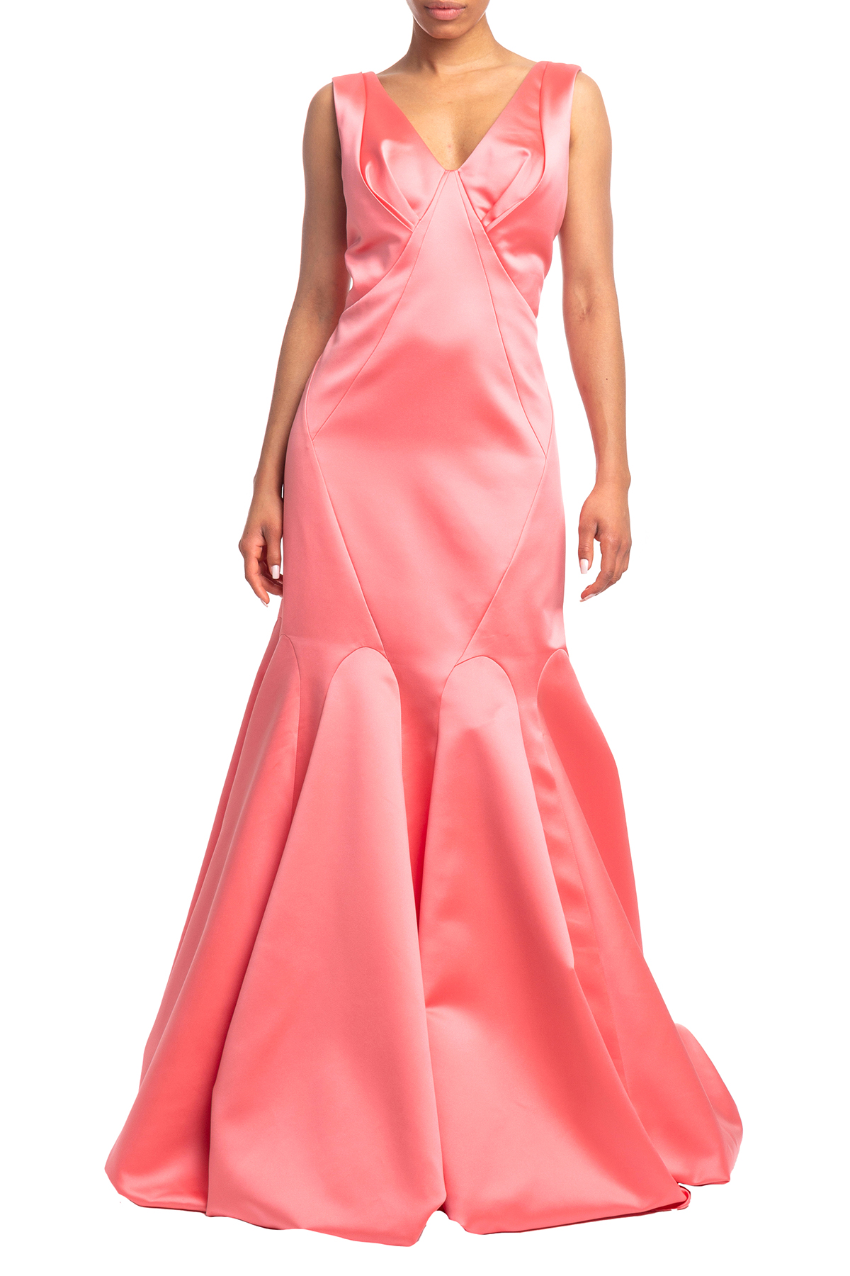 Vestido Longo Alça Rosa HM