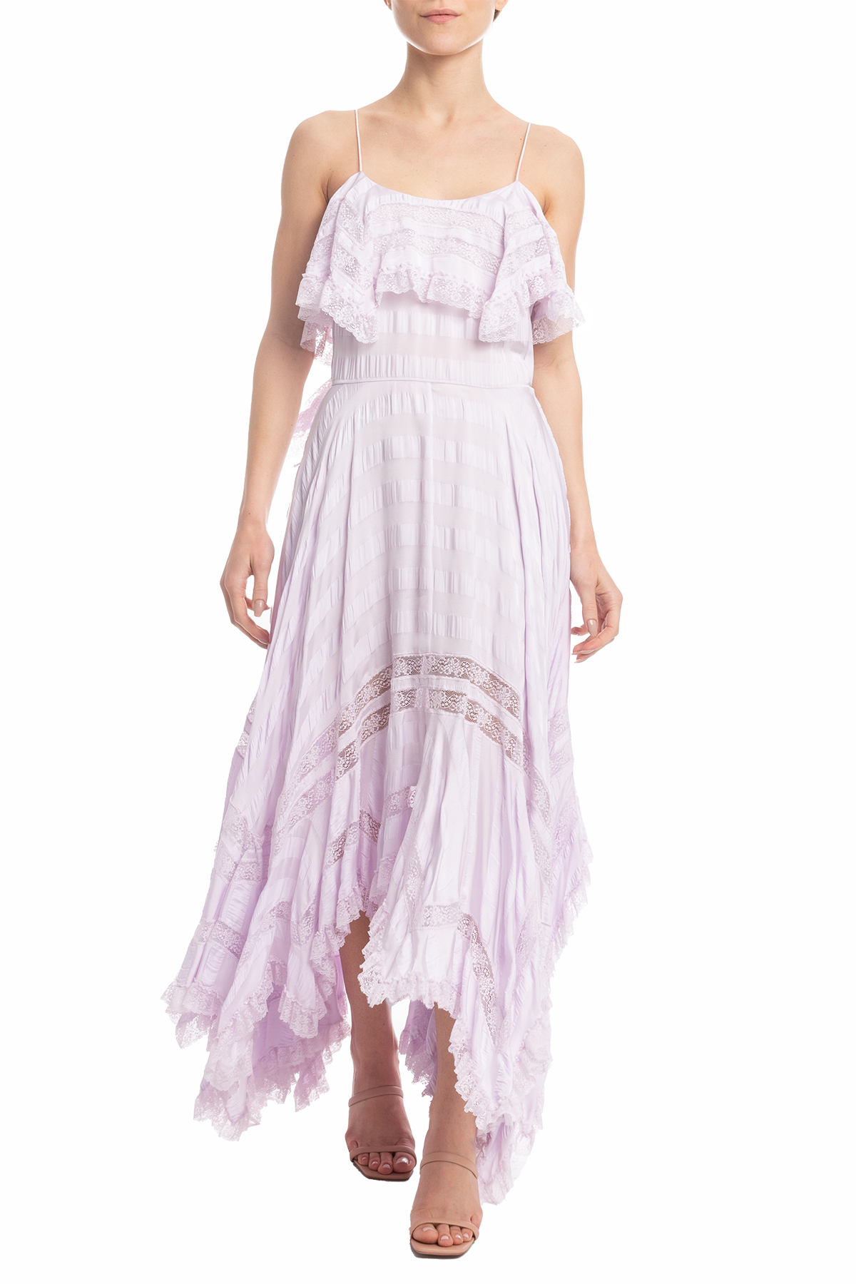 Vestido Midi Lilás