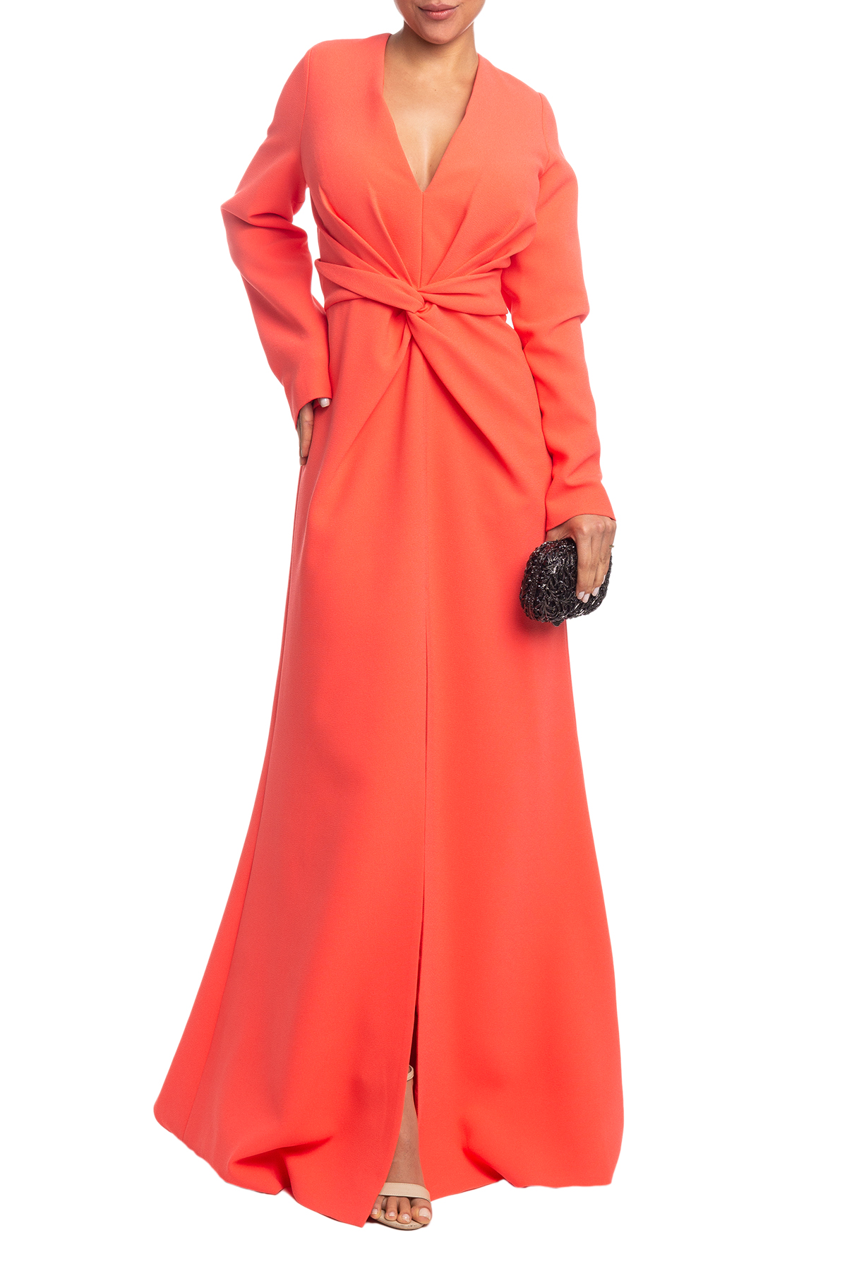 Vestido Longo ML Coral HM