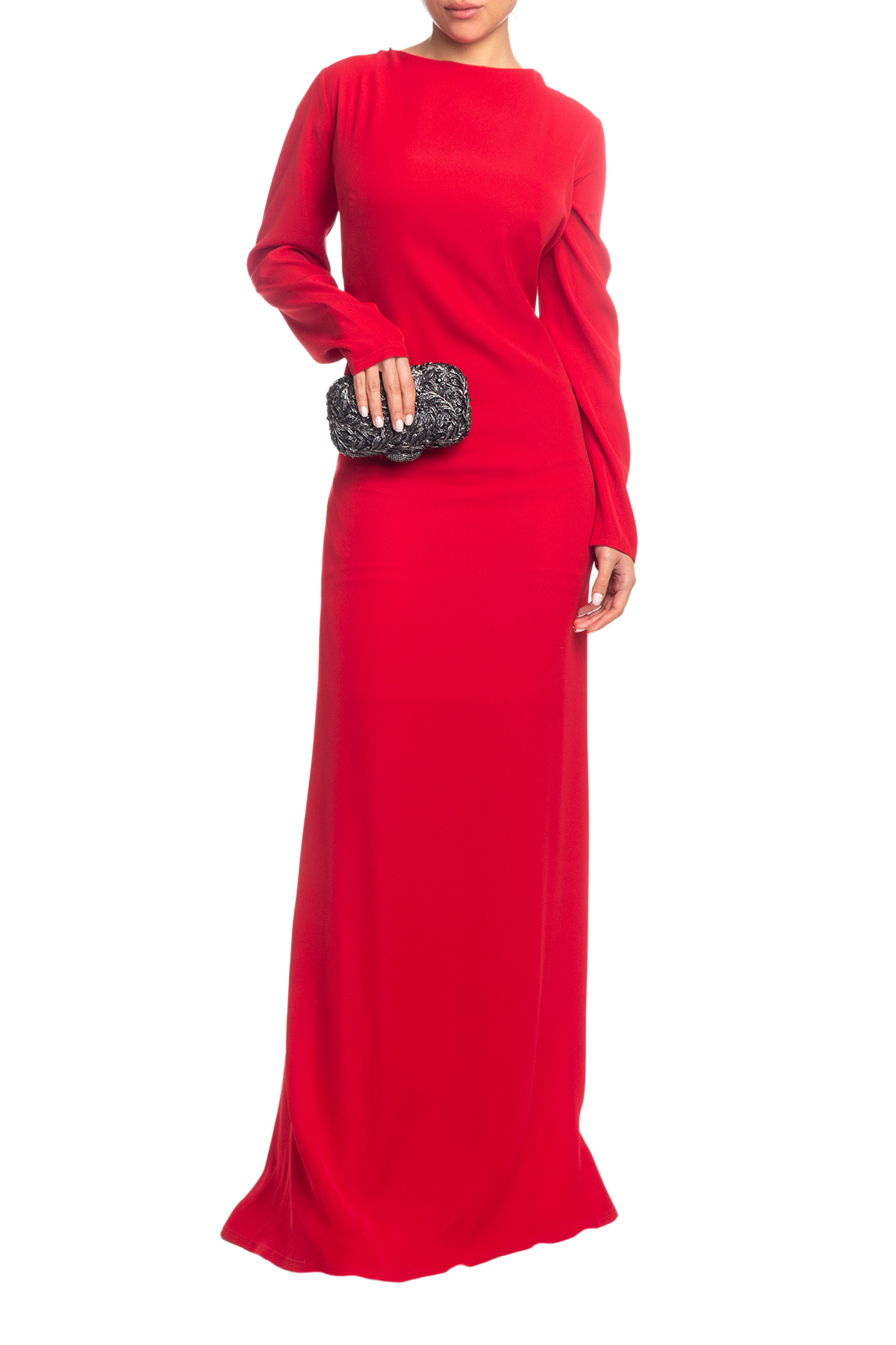 Vestido Longo ML Vermelho HM
