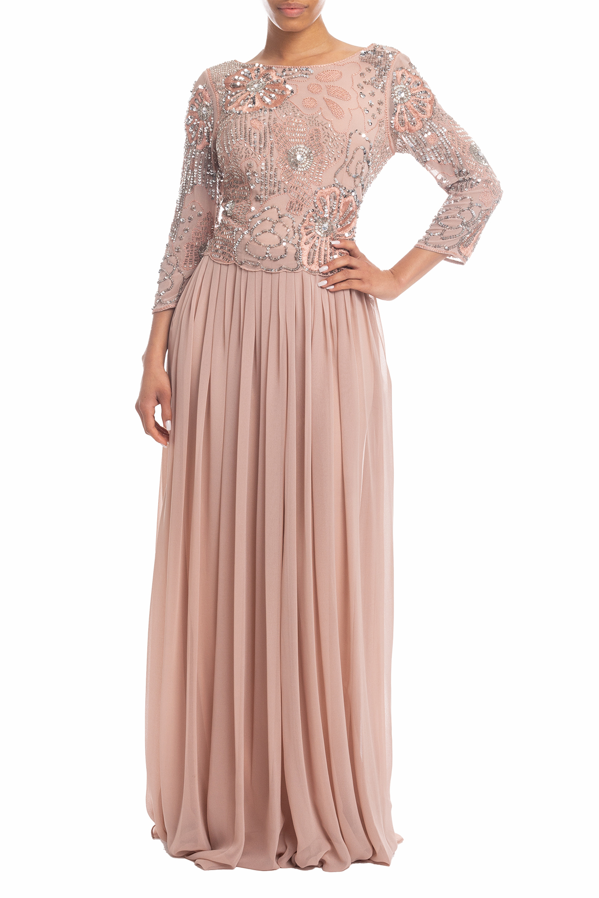 Vestido Longo Rosê