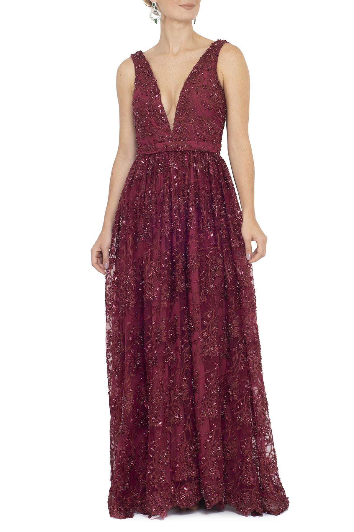 Vestido Olita Marsala