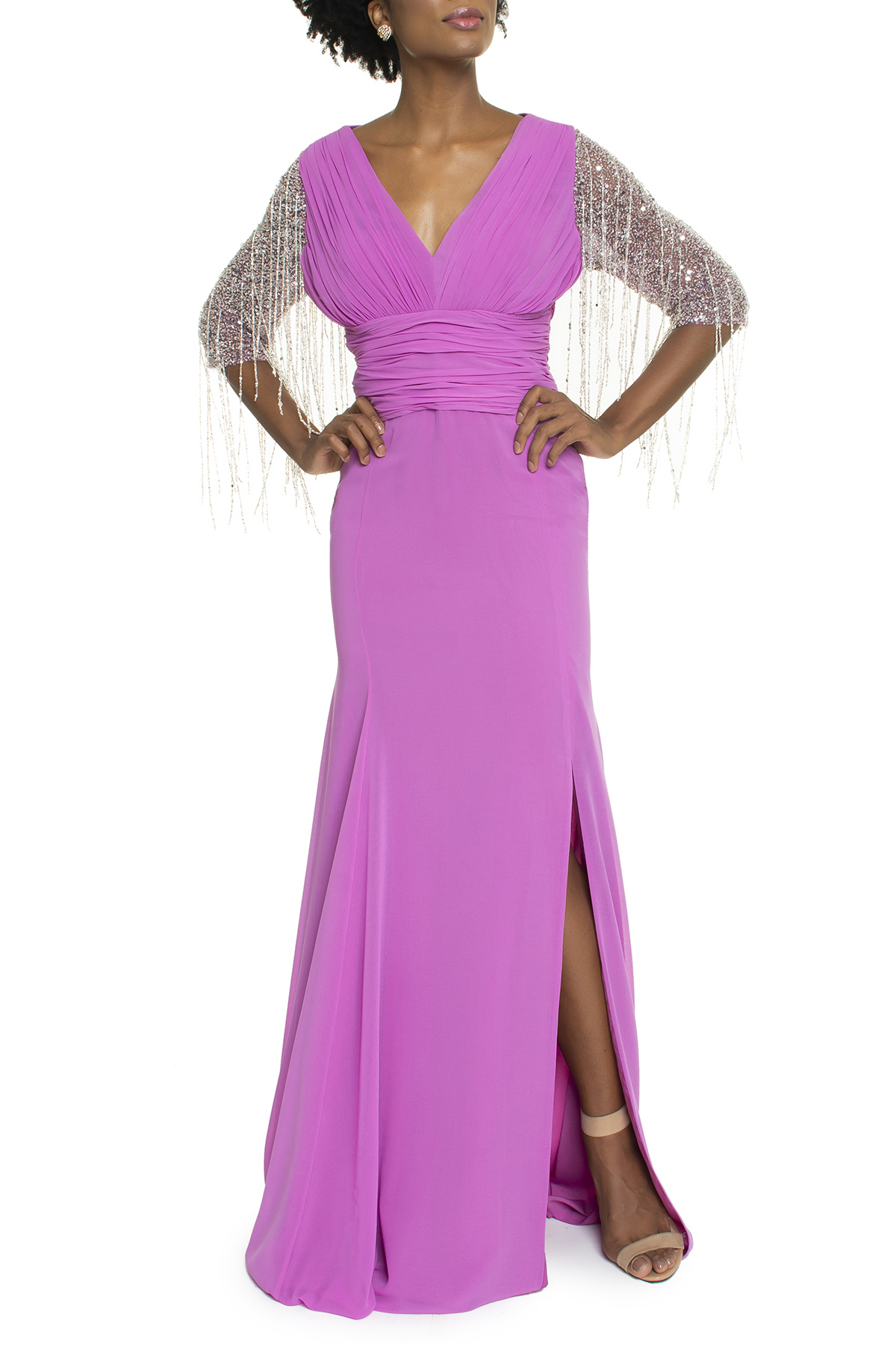 Vestido Palazio Rosa Fenda