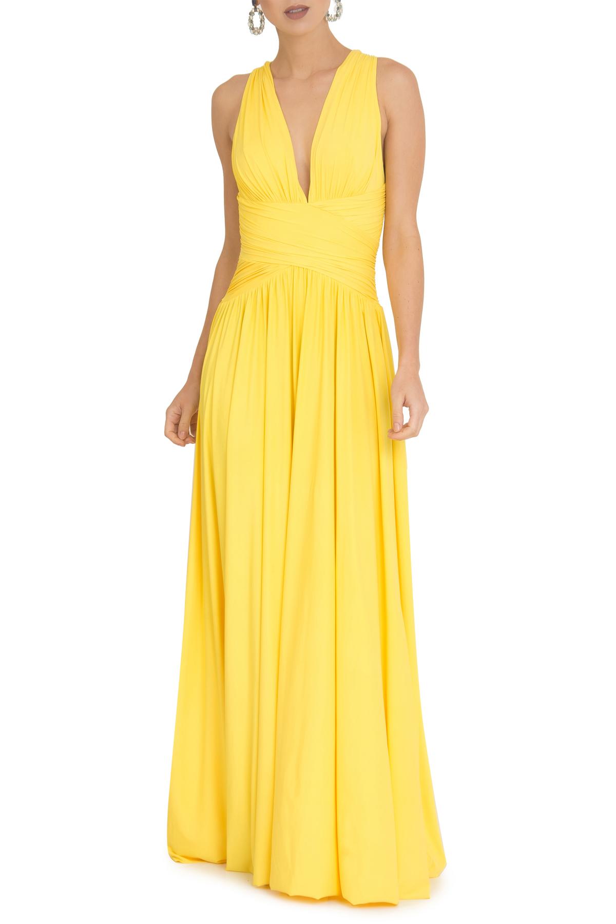 Vestido Pomona X Bright Yellow