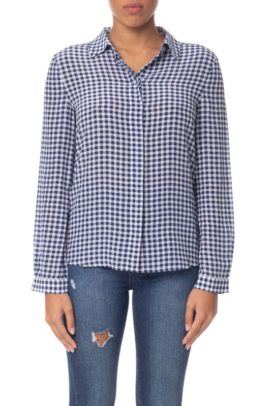 Camisa Seda Estampado