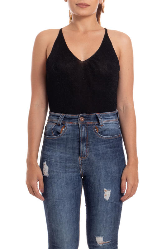 Body Viscose Preto