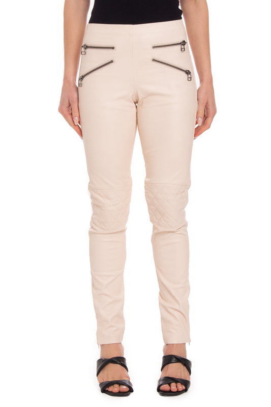 Calça Skinny Like Leather Cru