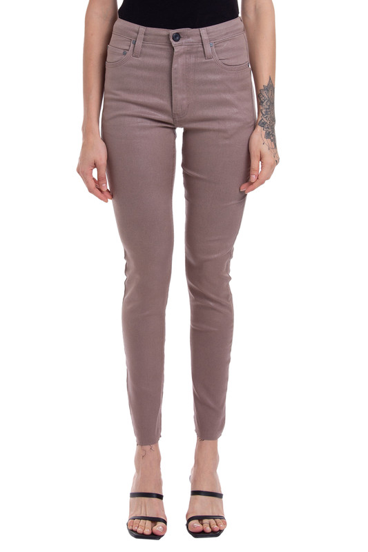 Calça Skinny Like Leather Marrom